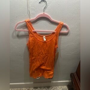 New Orange Tank Top